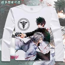 2016 Psycho-Pass Shinya Kogami T Shirt Anime Japanese Famous Animation Novelty Summer Men’s T-shirt Cosplay Costume Clothing