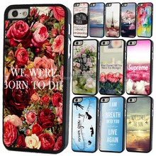 Free shipping Colorful Summer Scenery Printed Phone Case for iPhone 5C