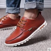 2016 spring Moccasins male casual leather male fashion shoes