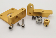 3D printer accessories MK8 extruder aluminum block DIY kit Makerbot dedicated single nozzle extrusion head aluminum block