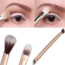 Elegant Makeup Eye Powder Foundation Eyeshadow Blending Double Ended Brush Pen