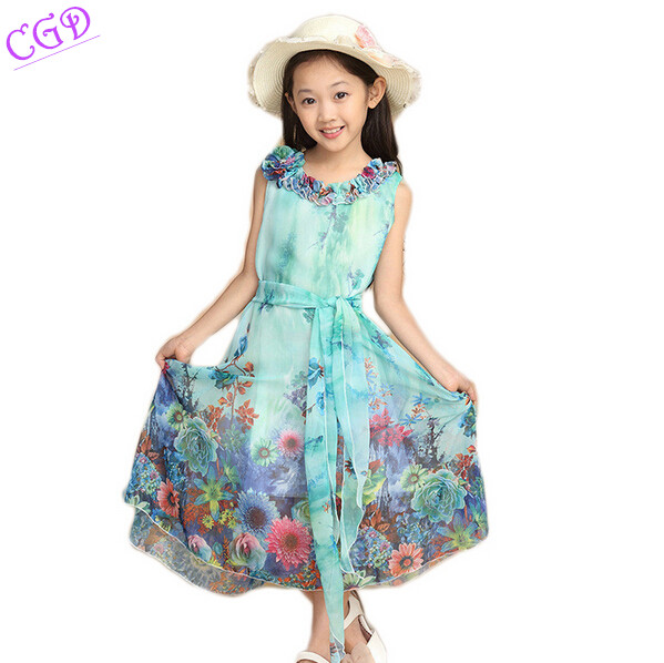 2016 Children s font b Clothing b font Kids Dresses Baby font b Girls b font