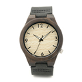Bobo Bird B11 Luxury Brand Design Bamboo Wood Watches With Genuine Leather Bracelets Straps Mens Watches
