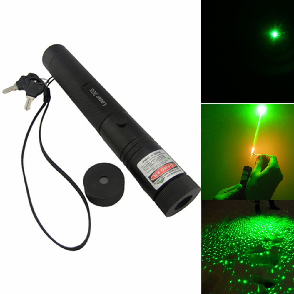 Hot! green laser pointer 10000mw high power lazer burning lasers 303