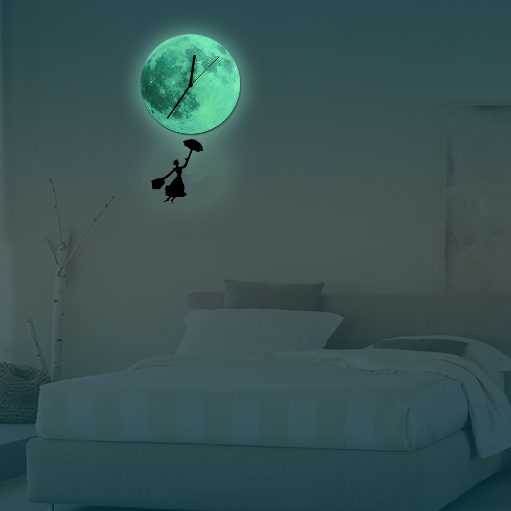 Hoge kwaliteit moon klokken koop goedkope moon klokken loten van ... Slaapkamer ontwerp