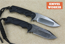 Fox Fixed Blade Knife Outdoor Survival Camping Knives Tactical Knife G10 Handle D2 Blade Outdoor Tools