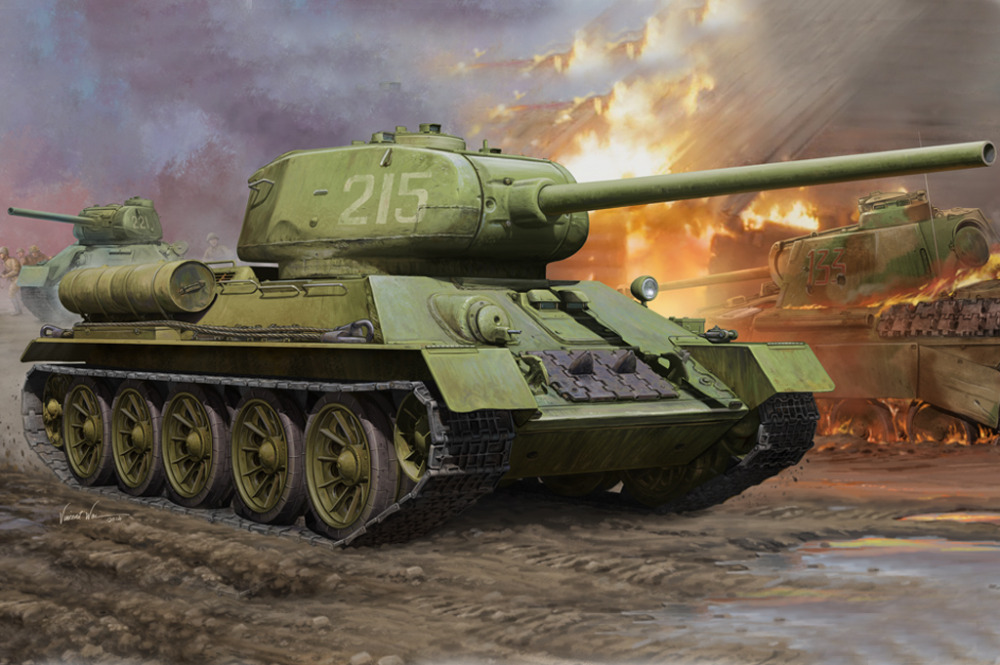 HobbyBoss 82602 1/16 Soviet T-34/85 medium tank