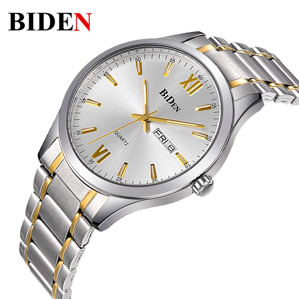 2016 Часы мужчины люксовый бренд Часы БАЙДЕН 1001 Цифровые кварцевые мужчины наручные часы погружения 30 м Повседневная Мода часы relogio masculino