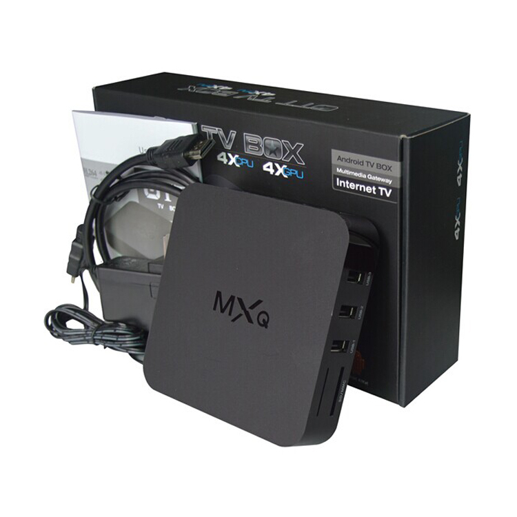 Mxq -  Kodi Amlogic S805 Quad 1  / 8     wi-fi 1080 P H.265 HD  android-  