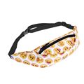 Emoji 3D Printing running belt Money Pouch fanny pack tactical leg waist bag motorcycle leg bag