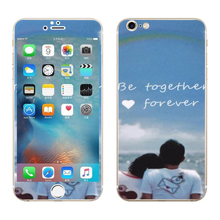 Be together Luxury Sticker for Iphone 6 6S Plus Screen Protector Anti knock iphone6 iphone6s 5.5″ smart phones cover film