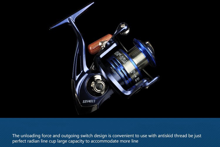 rosewodd fishing 10+1BB cheap spinning reels 1000 2000 3000 4000 5000 6000 7000 best saltwater beach boat rock sea lure ice spinning fishing reel  (6)