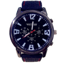 Hot Sale Military Pilot Aviator Army Silicone Watch Men Sports Quartz Wrist Watch Relogio Masculino 1913