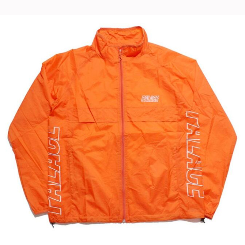 Palace Jacket Men Hip hop Streetwear Skateboard Thin Coat 2016 New Fashion Hip hop Outdoor Rushguard Waterproof Rain Coats Homme