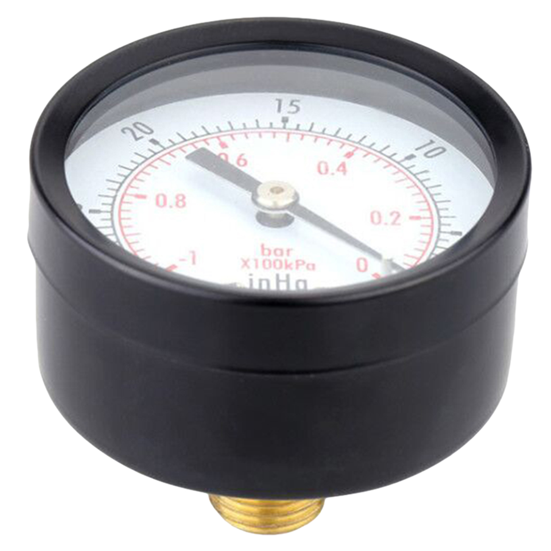 Digital 0~-30inHg 0~-1bar Mini 2 "Dial Air Vacuum Pressure Gauge Meter Manometer 