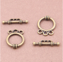 20set/lot Wholesale Fashion OT Clasps Antique Bronze Toggle Hook Clasps DIY Jewelry Findings