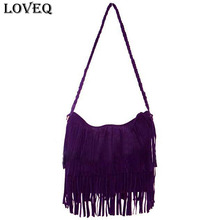 New 2015 Fashion Shoulder Bag Vintage Tassel Cross Body Bag Women Messenger Bags Popular Handbag Handbags