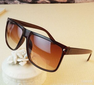 Rivet 2015 new retro fashion large square sunglasses man woman brand designer sunglasses Sunglasses Female Male