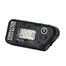 Water proof LCD wireless Vibration Hour meter counter For Motocross engine boat Snowmobile motorcycle chainsaw ATV