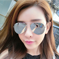 FONEX Brand classics stylist Men Women Sunglasses New Fashion Mirrored Lens UV Protection Eyewear Female Pilots