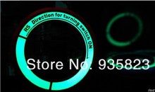 Super luminescent for Toyota reiz camry highlander yaris Car Ignition Switch keyhole cover Auto parts