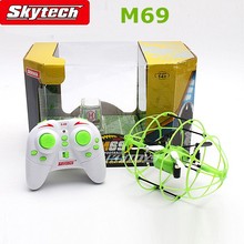 Skytech M69 4CH 2.4GHz Climb RC RTF Quadcopter Drone w 6-Axis Gyro with Rugby Football Protective Cover