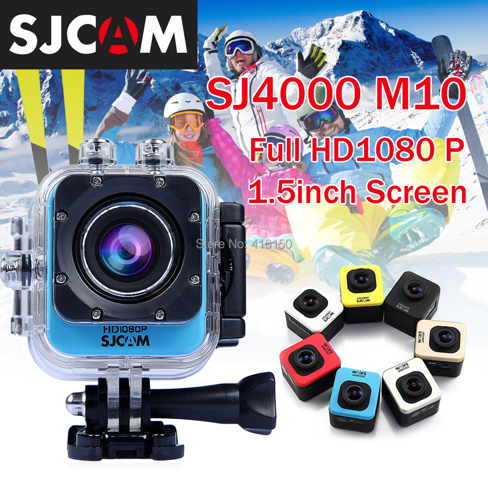 new hot ! Original SJCAM SJ4000 M10 Cube Mini Full HD Action Camera Sport DV Video Camera Waterproof 1.5 inch Web Camera