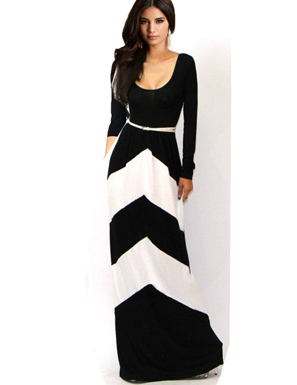 Women Long Sleeve Maxi Dress