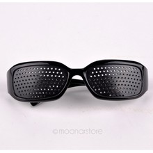 Vision Spectacles Eyesight Improve Pinhole Pin hole Eyes Training Exercise Glasses Eyewear 31MHM107 S5