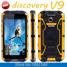 Original Waterproof Shockproof Discovery V9 5 5 HD Screen IP68 Android 4 4 Quad Core Smartphone