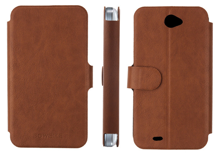Good Quality Mobile Phone Accessory Magnetic Clasp Design With Stand Leather PU Case For Ucall miami