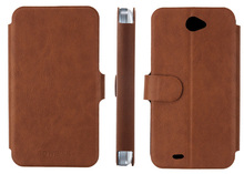 Good Quality Mobile Phone Accessory Magnetic Clasp Design With Stand Leather PU Case For Ucall miami BOWEIKE