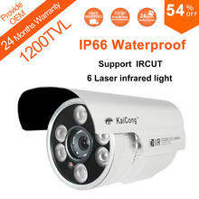 1080 TVL Apollo Chip HD Outdoor IP66 Waterproof CCTV Surveillance Camera Night Vision Distance Up To 50 Meters KaiCong S421