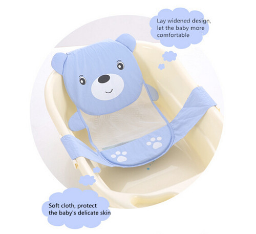 Hot slae Adjustable baby bathtub cartoon pattern Newborn Safety Security Bath Seat Support Baby Shower free shipping