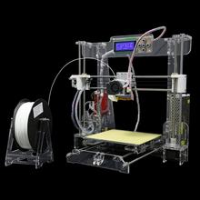 Upgraded Reprap Prusa I3 DIY 3D Printer 3 D impressora KIT 3d Printers Machine size 220*220*240mm 1Roll Filaments 8G TF Card/LCD