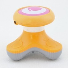 Home supplies Candy colored tripod body mini massager relax massage equipment device relaxation health care products