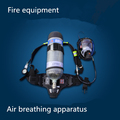 Fire control carrying breathing apparatus positive pressure breathing apparatus 6 8L carbon fiber cylinders DHL Free