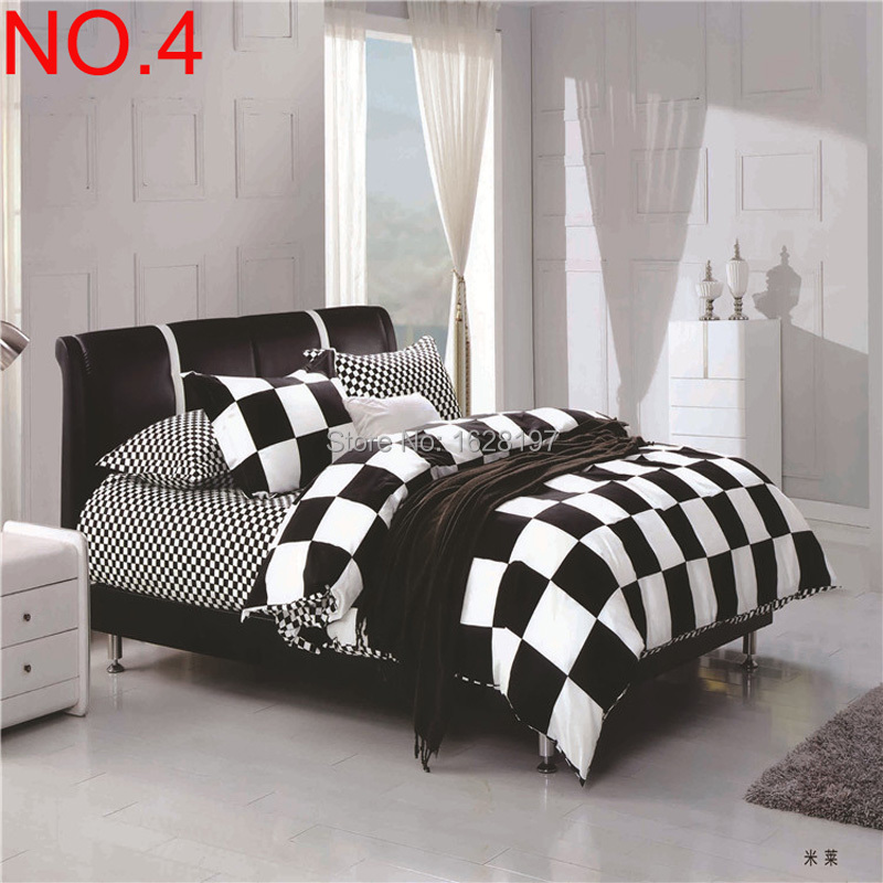 Geometric-minecraft-bedding-sabanas-bedspread-bedclothes-duvet-cover ...