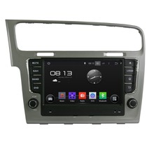 Cortex A9 HD1024*600 Quad Core CPU 16GB Android 4.4.4 Car DVD Player Radio GPS Navi Stereo for Volkswagen Golf 7 2013 2014 2015