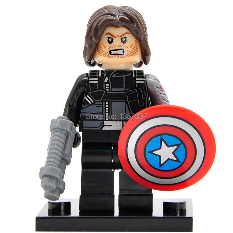 Type mini bricks lego figurine baron zemo captain america marvel avengers