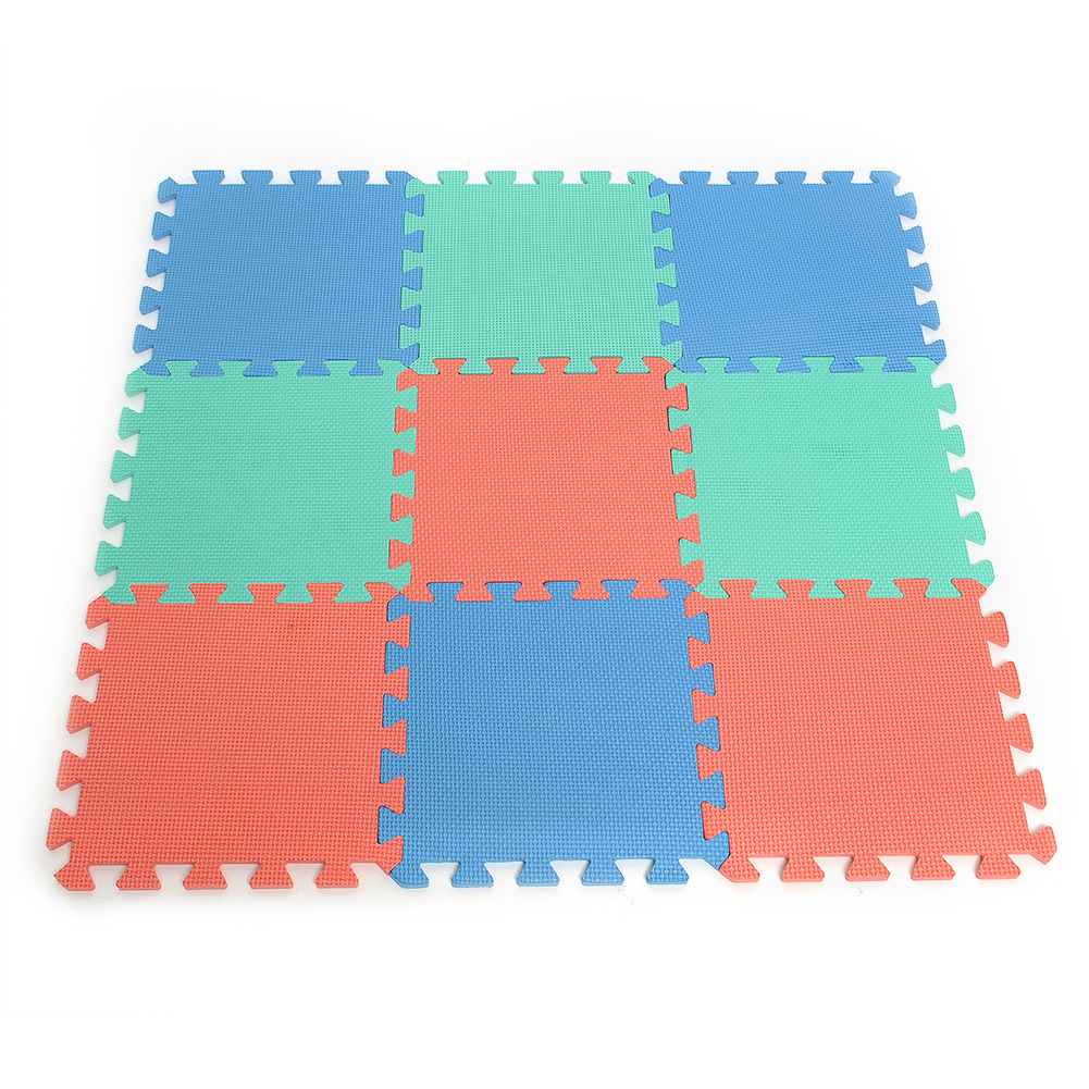 Interlocking Puzzle Floor Foam Gym Mats Thick Squares Tile Kids