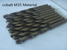6 2MM Cobalt drill bit Straight Shank Twist Drill bit 10pcs 1lot M35 Material