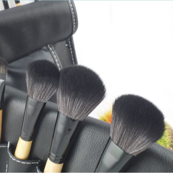free shipping coat hair makeup brush set 24 pieces makeup brushes professional makeup brush set
