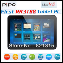 Free shipping PIPO M9 3G RK3188 Quad core Tablet PC 10 1Inch IPS Screen Android 4