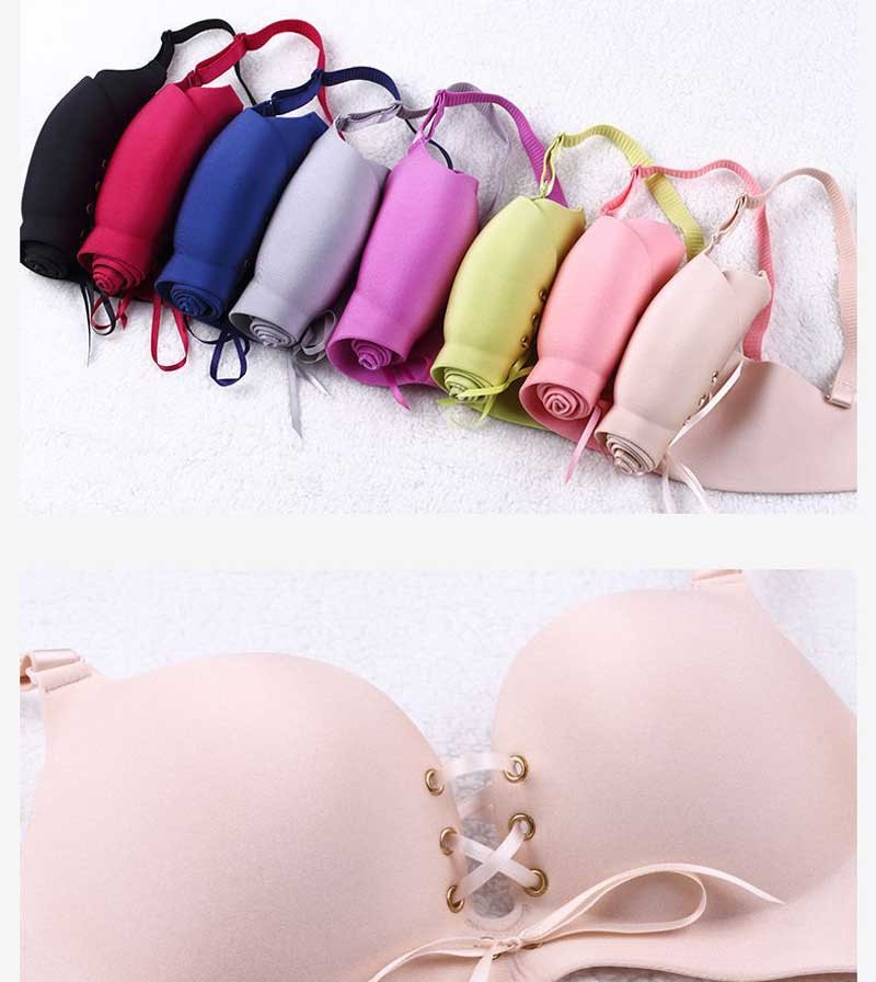 Plus Size D Cup Sexy Women Seamless LB Bra Gather Adjustable Super Push Up Bra Women Underwear Seamless Underwear Lingerie Bras Plus Size D Cup Sexy Women Seamless LB Bra Gather Adjustable Super Push Up Bra Women Underwear Seamless Underwear Lingerie Bras