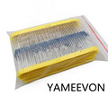 1 Pack 1200Pcs 10 1M Ohm 1 4w Resistance 1 Metal Film Resistor Resistance Assortment Kit