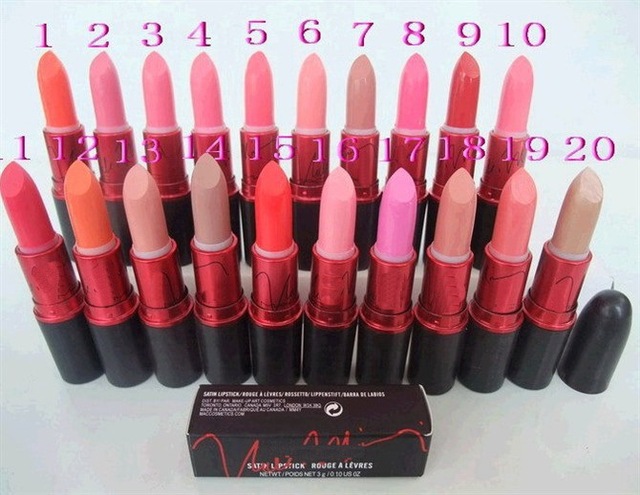 free shipping new makeup satin rouge a levres makeup lipstick 3g