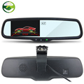Car Rear View Rearview Mirror Monitor Video Player Special Bracket 4 3 TFT LCD Screen 2