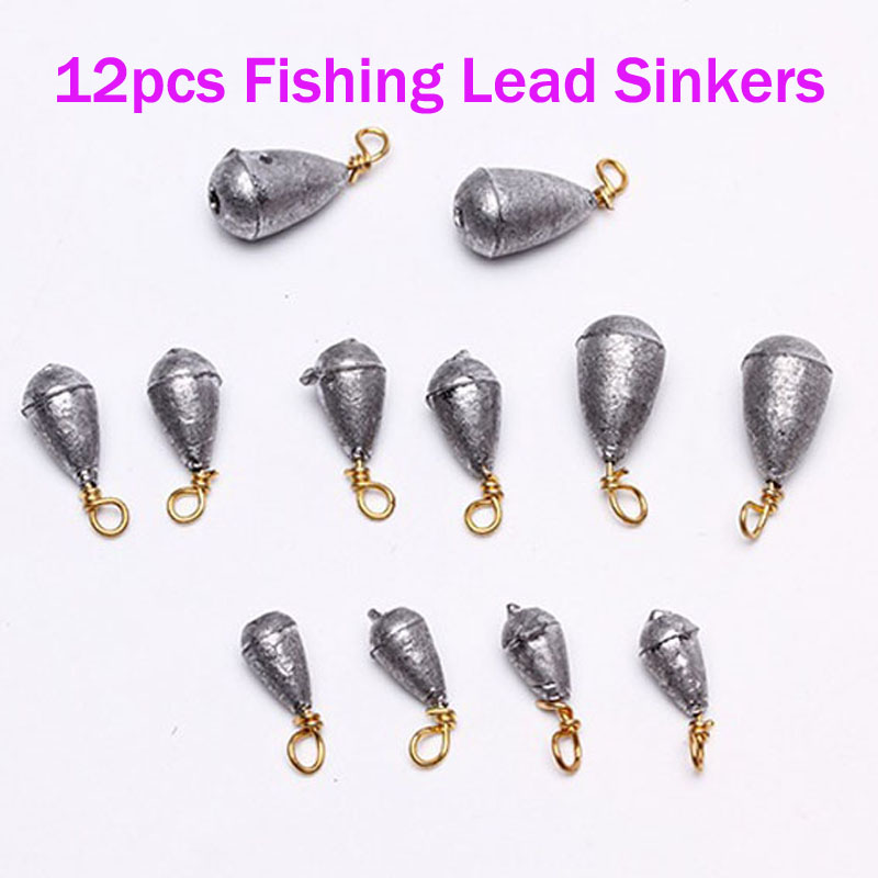 Buy Fish fishing heavy split shot lead fishing sinkers Bass Rig 5 size 2.2 8.3g