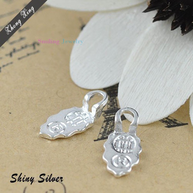 Style 10 100pcs Mixed Color Fashion Jewelry Earring Bails for Glass Tile DIY Pendants Glue on Bail